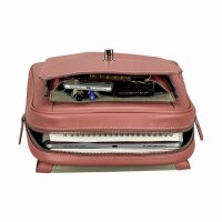 Leonhard Heyden Nizza City-Rucksack Altrosa