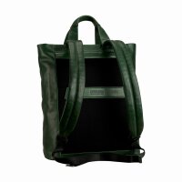 Leonhard Heyden Porto Tote Bag / Rucksack Flaschengrün
