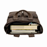 Leonhard Heyden Porto Tote Bag / Rucksack Graubraun