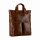 Leonhard Heyden Porto Tote Bag / Rucksack Braun