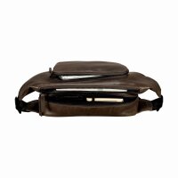 Leonhard Heyden Porto Crossbag Graubraun