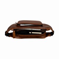 Leonhard Heyden Porto Crossbag Braun