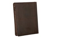 Leonard Heyden Salisbury Schreibmappe Braun