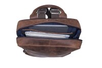 Leonard Heyden Salisbury Businessrucksack Braun