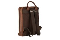 Leonard Heyden Salisbury Businessrucksack Braun