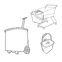 Reisenthel Carrycruiser Frame Twist Sky Rose frame twist sky rose
