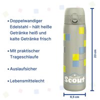 Scout Trinkflasche Trinkflasche Squares