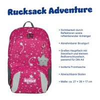 Scout Rucksack Adventure Rucksack Stars