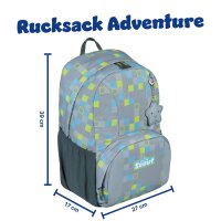 Scout Rucksack Adventure Rucksack Squares