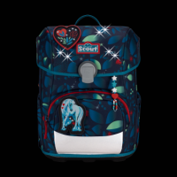 Scout Neo Set LED Schulranzenset White Unicorn