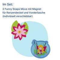 Scout Funny Snaps Move 2er Set Magnet Water Lily