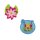 Scout Funny Snaps Move 2er Set Magnet Water Lily