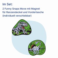 Scout Funny Snaps Move 2er Set Magnet Danger Dino