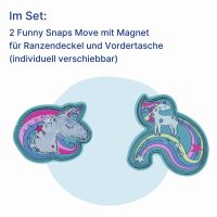 Scout Funny Snaps Move 2er Set Magnet Unicorn
