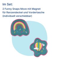 Scout Funny Snaps Move 2er Set Magnet Happy Confetti
