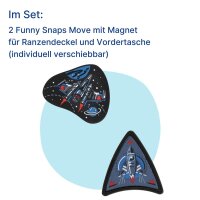 Scout Funny Snaps Move 2er Set Magnet Space Explorer
