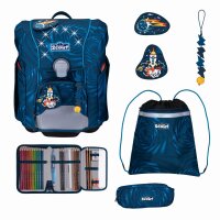 Scout Micro Set LED Schulranzenset Rocket Rider