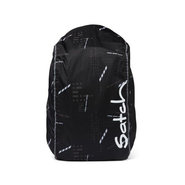 Satch Raincape Regenhülle Ninja Black