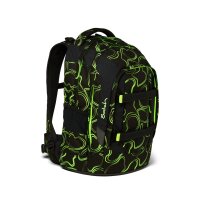 Satch Pack Schulrucksack Green Supreme
