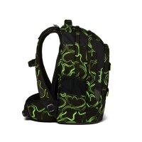 Satch Pack Schulrucksack Green Supreme