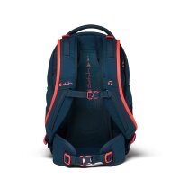 Satch Sleek Schulrucksack Pink Phantom