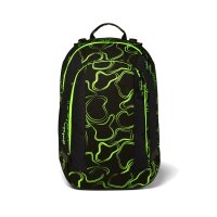 Satch Air Schulrucksack Green Supreme