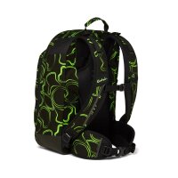 Satch Air Schulrucksack Green Supreme
