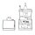 Reisenthel Toiletbag Xl Black black