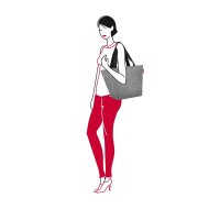 Reisenthel Shopper M Twist Silver twist silver