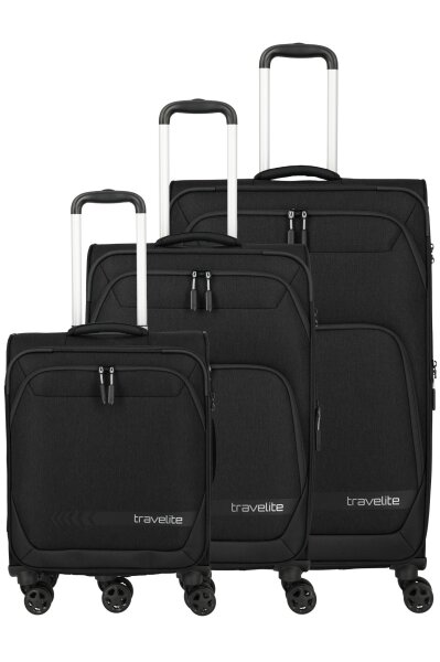 Travelite Kick Off Trolley 4w Lex/Mex/S Black