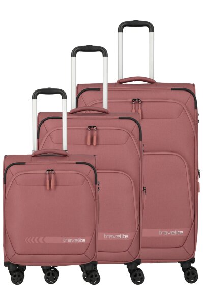 Travelite Kick Off Trolley 4w Lex/Mex/S Blush
