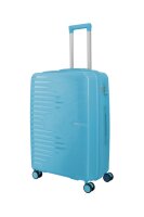 Travelite Pacific Trolley 4w M Light Blue