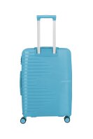Travelite Pacific Trolley 4w M Light Blue