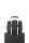 Travelite Cubis Beauty Case Anthracite