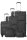 Travelite Cubis Trolley 4w Lexp/Mexp/Sexp/BC/BB Anthracite
