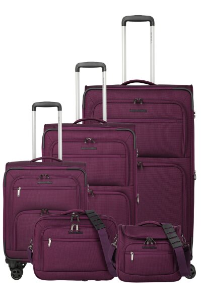 Travelite Cubis Trolley 4w Lexp/Mexp/Sexp/BC/BB Berry
