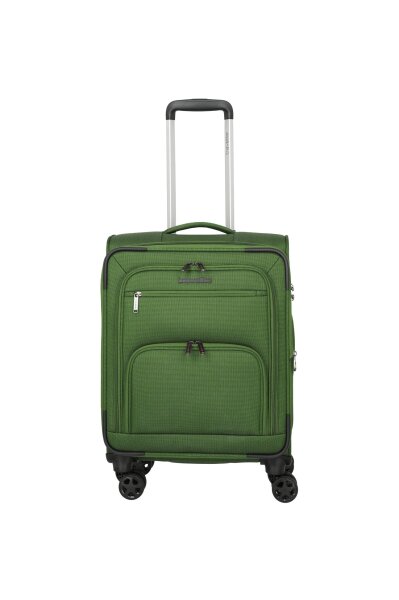 Travelite Cubis Trolley 4w S exp., Green