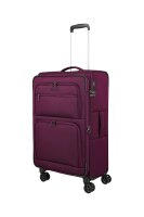 Travelite Cubis Trolley 4w M exp. Berry