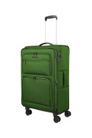 Travelite Cubis Trolley 4w M exp. Green