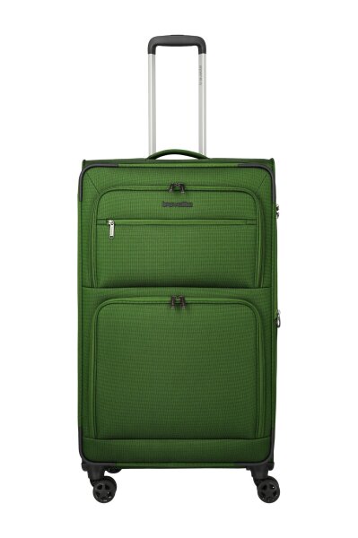 Travelite Cubis Trolley 4w L exp. Green