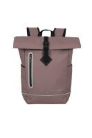 Travelite Basics Roll-Up Backpack Plane, Blush