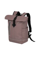 Travelite Basics Roll-Up Backpack Plane, Blush