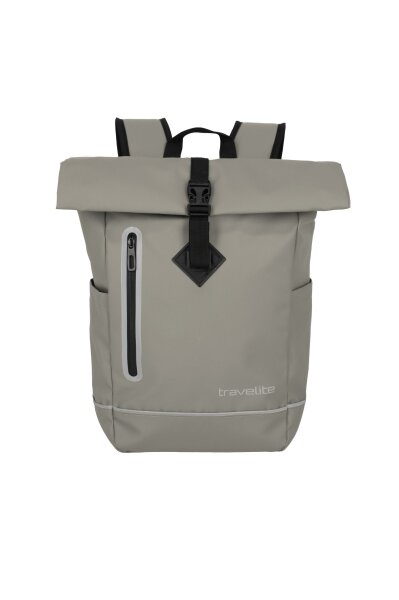 Travelite Basics Roll-Up Backpack Plane, Sand