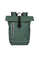Travelite Basics Roll-Up Backpack Plane, Pine Green