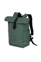 Travelite Basics Roll-Up Backpack Plane, Pine Green