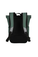 Travelite Basics Roll-Up Backpack Plane, Pine Green