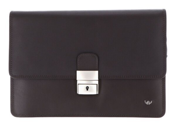 Golden Head Polo Handgelenktasche Dunkelbraun