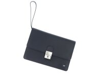 Golden Head Polo Handgelenktasche Marineblau