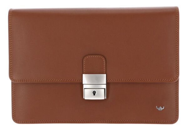 Golden Head Polo Handgelenktasche Cognac