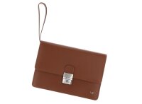 Golden Head Polo Handgelenktasche Cognac